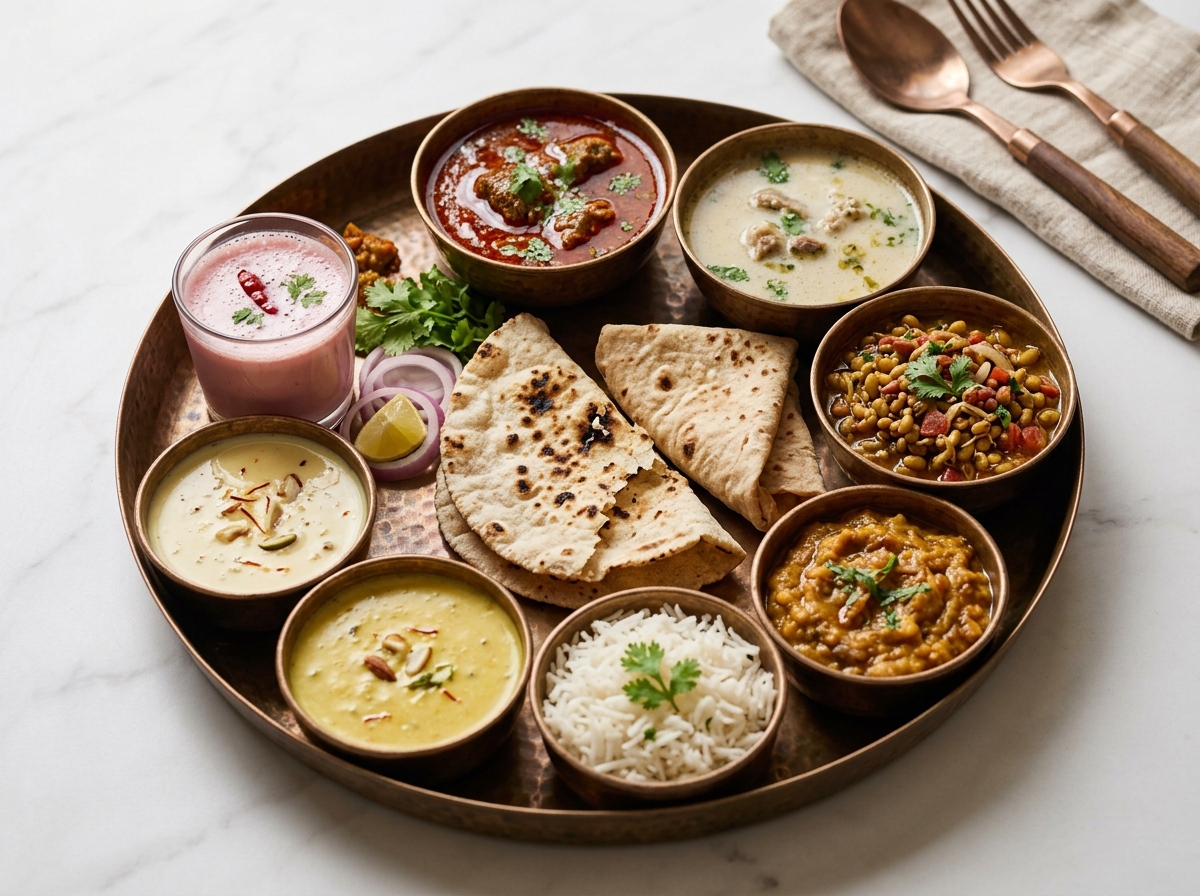Special Maharaja Kolhapuri Thali Banquet